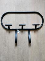 Zwarte metalen kapstok Riviera Maison - Pont de Neuily, Huis en Inrichting, Woonaccessoires | Kapstokken, Nieuw, Minder dan 100 cm