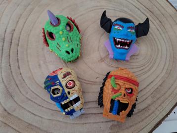 Pocket Horrors 4 x compleet met alle figuurtjes (zeldzaam) beschikbaar voor biedingen