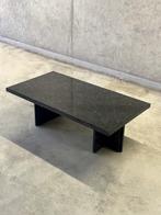 Vintage granieten / natuursteen salontafel, Ophalen, 100 tot 150 cm, 50 tot 100 cm, X