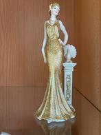 Elegante Dame Figuur - Art Deco Stijl, Antiek en Kunst, Antiek | Porselein, Ophalen of Verzenden