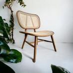 Retro rotan lounge stoel / fauteuil / éénzit, Nieuw, Ophalen