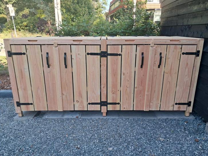 Kliko ombouw container ombouw douglas hout *GRATIS MONTAGE*, Tuin en Terras, Bergingen en Tuinkasten, Nieuw, Containerberging