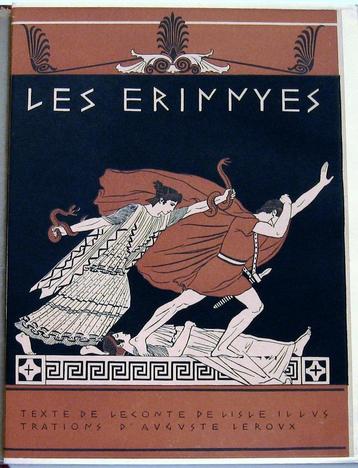 Les Erinnyes 1912 Leconte de Lisle 1/150 ex. Leroux (ill.) beschikbaar voor biedingen