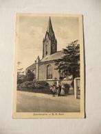 mooie gelopen ansichtkaart Zonnemaire NH Kerk 1938 vintage, Verzamelen, Zeeland, Gelopen, 1920 tot 1940, Verzenden