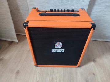 Orange Crush Bass 50 met Footswitch en Orange beschermhoes beschikbaar voor biedingen