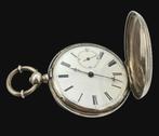 Antiek Zilveren Zakhorloge met Dubbele Deksel, Verzenden