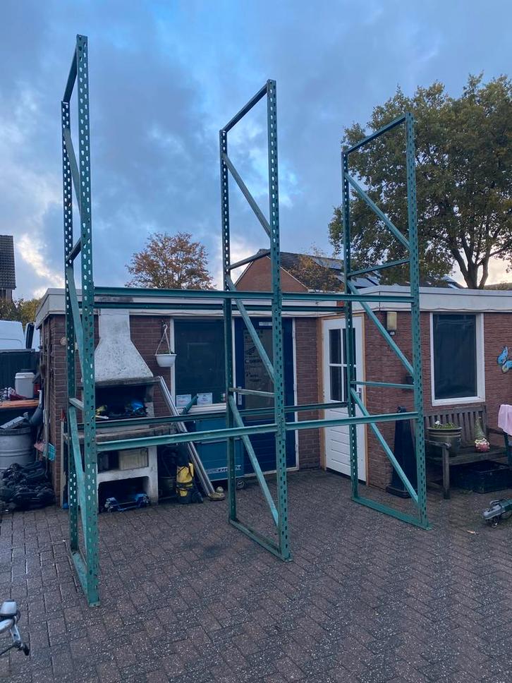 Zware magazijnstelling / grootvakstelling, Huis en Inrichting, Kasten | Stellingkasten, Gebruikt, Ophalen