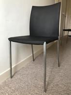 Lia Zanotta (6x) eetkamerstoelen, Overige materialen, Vijf, Zes of meer stoelen, Gebruikt, Zwart