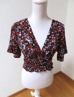 J36 SEVEN SISTERS nieuwe korte blouse top zwart rood M = 36, Seven Sisters, Zwart, Nieuw, Ophalen of Verzenden