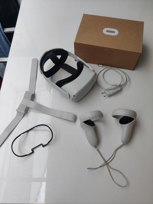 Oculus quest 2, Spelcomputers en Games, Virtual Reality, Zo goed als nieuw, Overige platformen, VR-bril, Ophalen of Verzenden