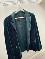 Groene Velvet Blazer, Kleding | Dames, Ophalen of Verzenden, Zo goed als nieuw, Jasje, Pull & Bear
