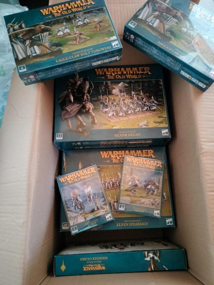Warhammer, Old World, High Elves, Games Workshop, Hobby en Vrije tijd, Wargaming, Nieuw, Warhammer, Figuurtje(s), Ophalen of Verzenden