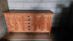 Houten dressoir met lades en deuren, Huis en Inrichting, Teakhout, Gebruikt, 150 tot 200 cm, Ophalen of Verzenden