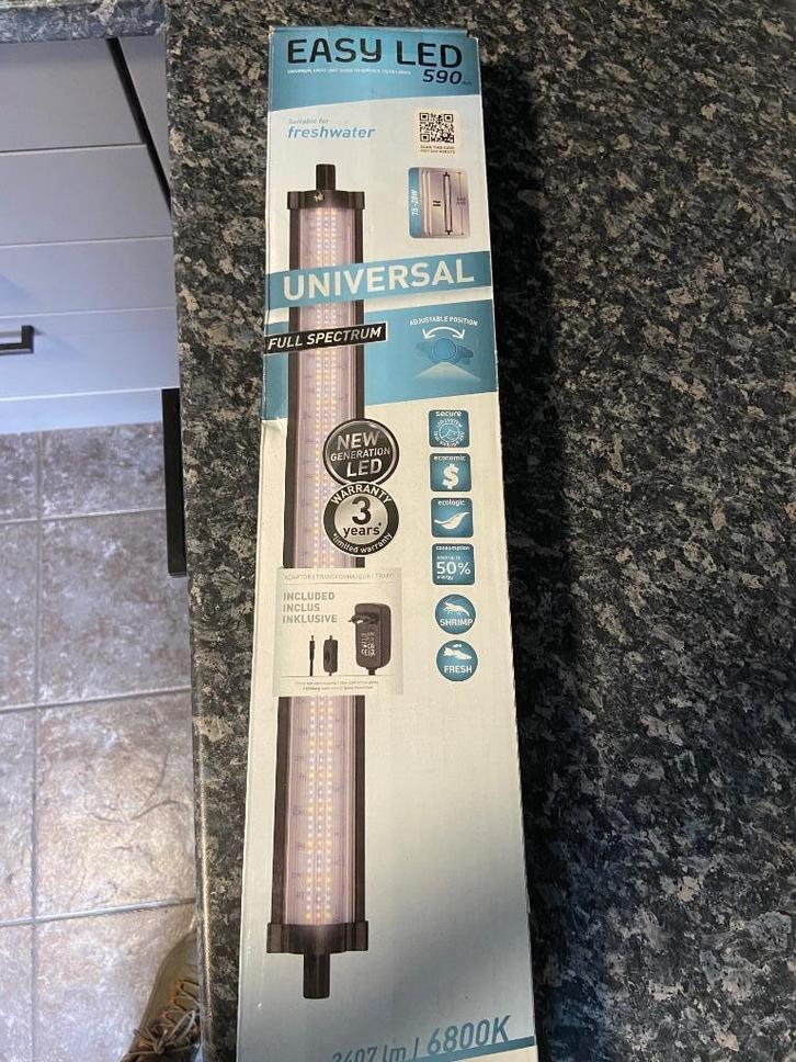 aquarium verlichting, Dieren en Toebehoren, Vissen | Aquaria en Toebehoren, Zo goed als nieuw, Verlichting of Verwarming, Ophalen of Verzenden