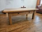 Massief Eiken Salontafel - Stevig & Stijlvol, Ophalen, Gebruikt, Eikenhout, Tijdloos