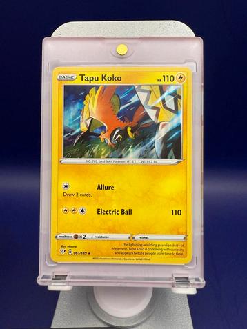 Tapu Koko Rare Holo - 061/189 (2020)  beschikbaar voor biedingen