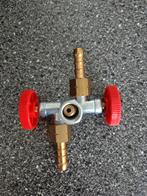 Nieuwe Gimeg tweeweg gasaftakkraan, Caravans en Kamperen, Ophalen of Verzenden