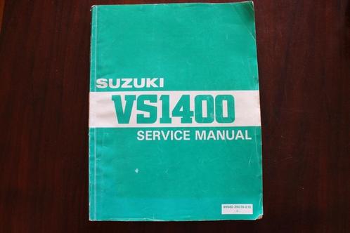 SUZUKI VS1400 INTRUDER 1987 - 1993 service manual, Motoren, Handleidingen en Instructieboekjes, Suzuki, Ophalen of Verzenden