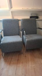 Twee comfortabele fauteuils van Pronto Wonen, Ophalen, Gebruikt, Twee, Metaal