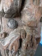 Uniek Ornament XXL Oud hout aura peeperkorn, Ophalen of Verzenden