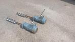 2x krachtvoervijzel motor., Dieren en Toebehoren, Ophalen