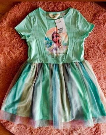 Nieuw! Mintgroene Frozen Elsa jurk H&M. Mt 122/128

 beschikbaar voor biedingen