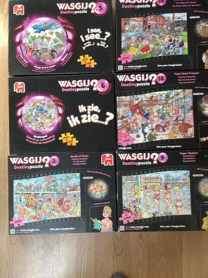 Wasgij puzzels Destiny, Hobby en Vrije tijd, Denksport en Puzzels, Zo goed als nieuw, Legpuzzel, 500 t/m 1500 stukjes, Ophalen