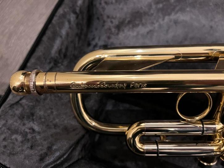 Antoine Courtois Evolution III, Muziek en Instrumenten, Blaasinstrumenten | Trompetten, Zo goed als nieuw, Bes-trompet, Ophalen of Verzenden