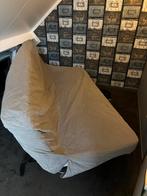 Slaapbank, Huis en Inrichting, Grijs, Zo goed als nieuw, Twijfelaar, 120 cm