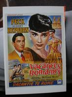 kaart Audrey Hepburn Gregory Peck ( In Roman Holiday 1953, Verzamelen, Ansichtkaarten | Themakaarten, Ophalen of Verzenden, 1980 tot heden