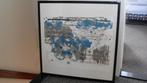SAM MIDDLETON ; grote gesigneerde litho, ingelijst, Antiek en Kunst, Kunst | Litho's en Zeefdrukken, Ophalen of Verzenden