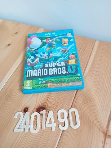 Nintendo Wii U spel - New Super Mario Bros U beschikbaar voor biedingen