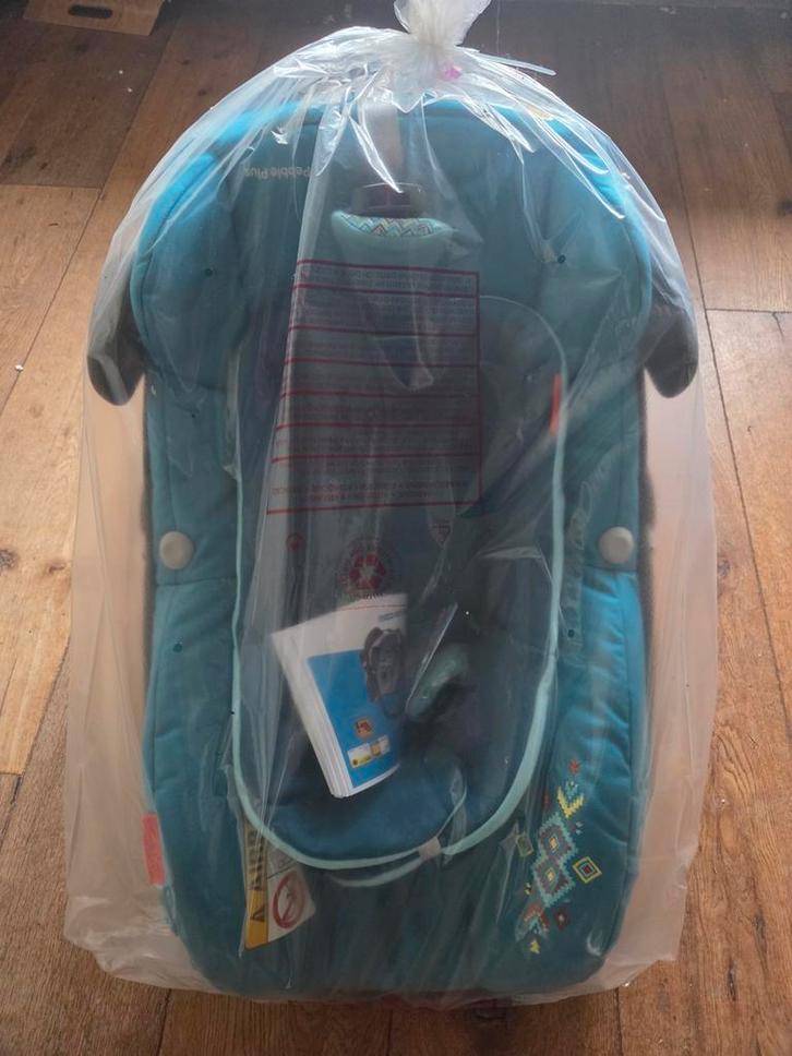 Maxi-Cosi Pebble Plus Mosaic Blue, Kinderen en Baby's, Autostoeltjes, Zo goed als nieuw, Maxi-Cosi, 0 t/m 13 kg, Isofix, Ophalen of Verzenden