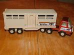 Tonka vrachtwagen met paardentrailer (Vintage), Kinderen en Baby's, Speelgoed | Speelgoedvoertuigen, Ophalen of Verzenden, Gebruikt