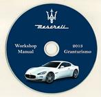 Maserati Gran Turismo Sport Workshop manual op DVD in PDF, Verzenden