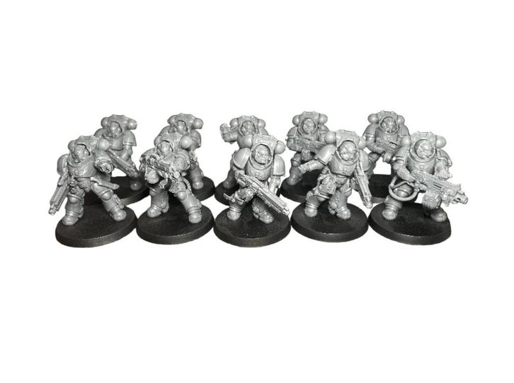 Warhammer 40K Space Marines Primaris Heavy Intercessors, Hobby en Vrije tijd, Wargaming, Zo goed als nieuw, Warhammer 40000, Ophalen of Verzenden