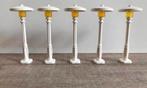 Nieuw! 5 complete witte Lego lantaarnpalen, Kinderen en Baby's, Speelgoed | Duplo en Lego, Ophalen of Verzenden, Nieuw, Losse stenen