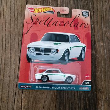 Hot Wheels SPETTACOLARE Alfa Romeo Giulia sprint gta beschikbaar voor biedingen