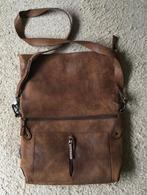 Leren (laptop)tas Fred de la Bretoniere, Ophalen of Verzenden, Gebruikt, Bruin, Overige typen