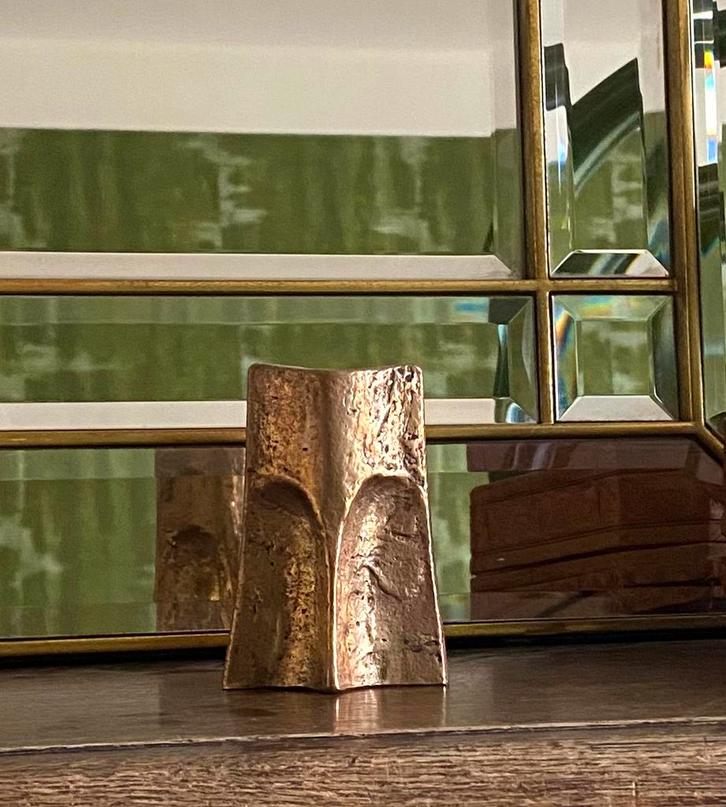 Pracht vintage kandelaar, kaarsenstandaard 70s 1970, Huis en Inrichting, Woonaccessoires | Kandelaars en Kaarsen, Gebruikt, Kandelaar