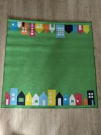 Gratis:Kids speelkleed groen met huisjes vierkant 132x132 cm, Ophalen, Gebruikt