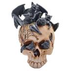 Nieuw schedel met vleermuizen, Verzenden, Nieuw, Fantasy
