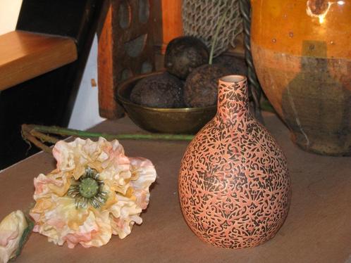 Des Pots vaasje peachkleur Gloriosa vaasje, Huis en Inrichting, Woonaccessoires | Vazen, Zo goed als nieuw, Overige kleuren, Minder dan 50 cm