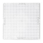 Pixelhobby basisplaat transparant klein 6 x 6 cm, Materiaal, ., Nieuw, Ophalen of Verzenden