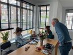 Zwarte jaloezieën 76cm, 2 stuks, Huis en Inrichting, Stoffering | Gordijnen en Lamellen, Ophalen, Gebruikt, Zwart, 50 tot 100 cm