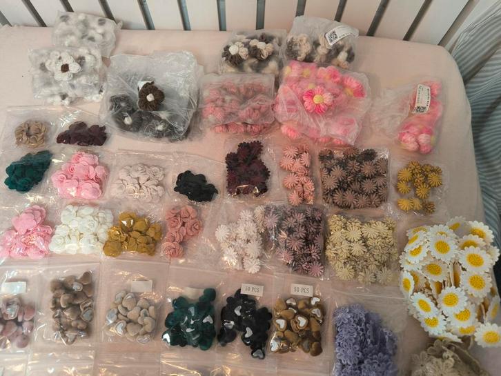 Materialen haaraccessoires+ verpakkingsmateriaal, Hobby en Vrije tijd, Overige Hobby en Vrije tijd, Nieuw, Ophalen