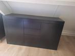 Dressoir zwart vidaxl 1.20 x .36, Huis en Inrichting, Kasten | Dressoirs, Ophalen, Gebruikt, 100 tot 150 cm, 25 tot 50 cm