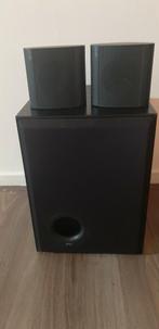 Jamo SW15 boxen en subwoofer 2x speaker, Audio, Tv en Foto, Luidsprekers, Gebruikt, Subwoofer, 120 watt of meer, Ophalen