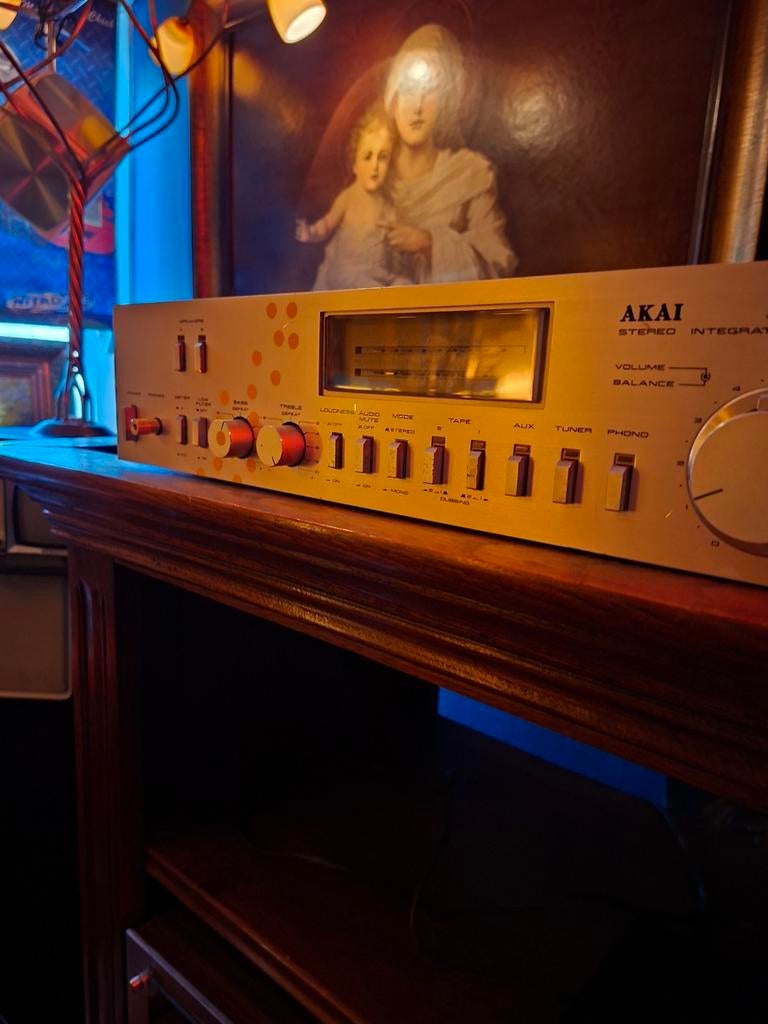 Akai versterker, Ophalen of Verzenden, Minder dan 60 watt, Overige merken