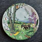 Wandbord Wedgwood paard uil vogel, Ophalen of Verzenden